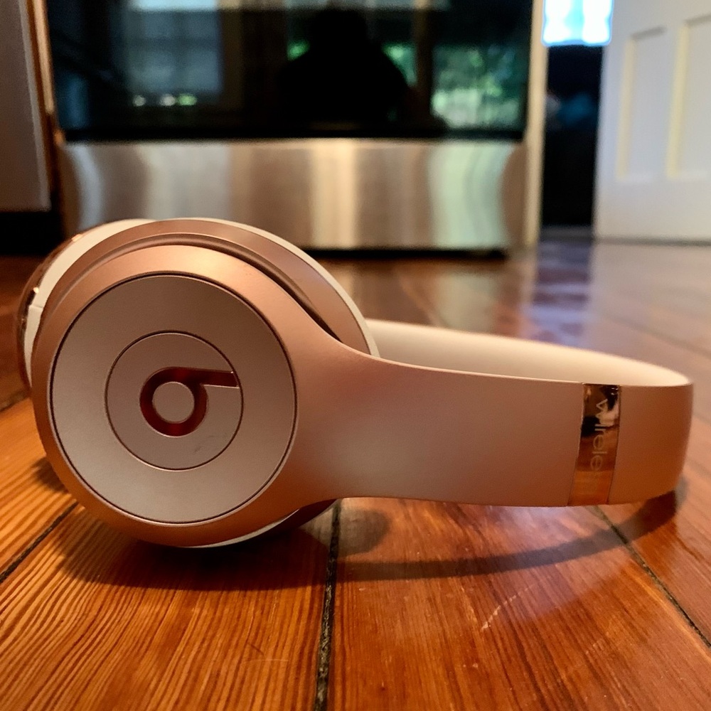 Rose Gold Beats Headphones